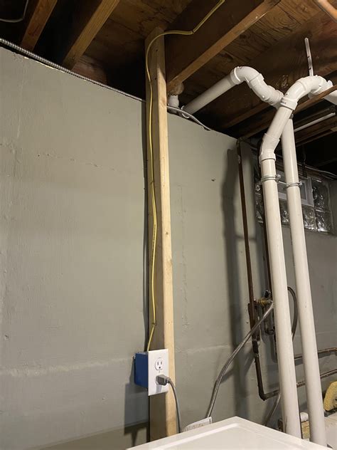 running outlets from junction box in unfinished basement|basement outlet box replacement.